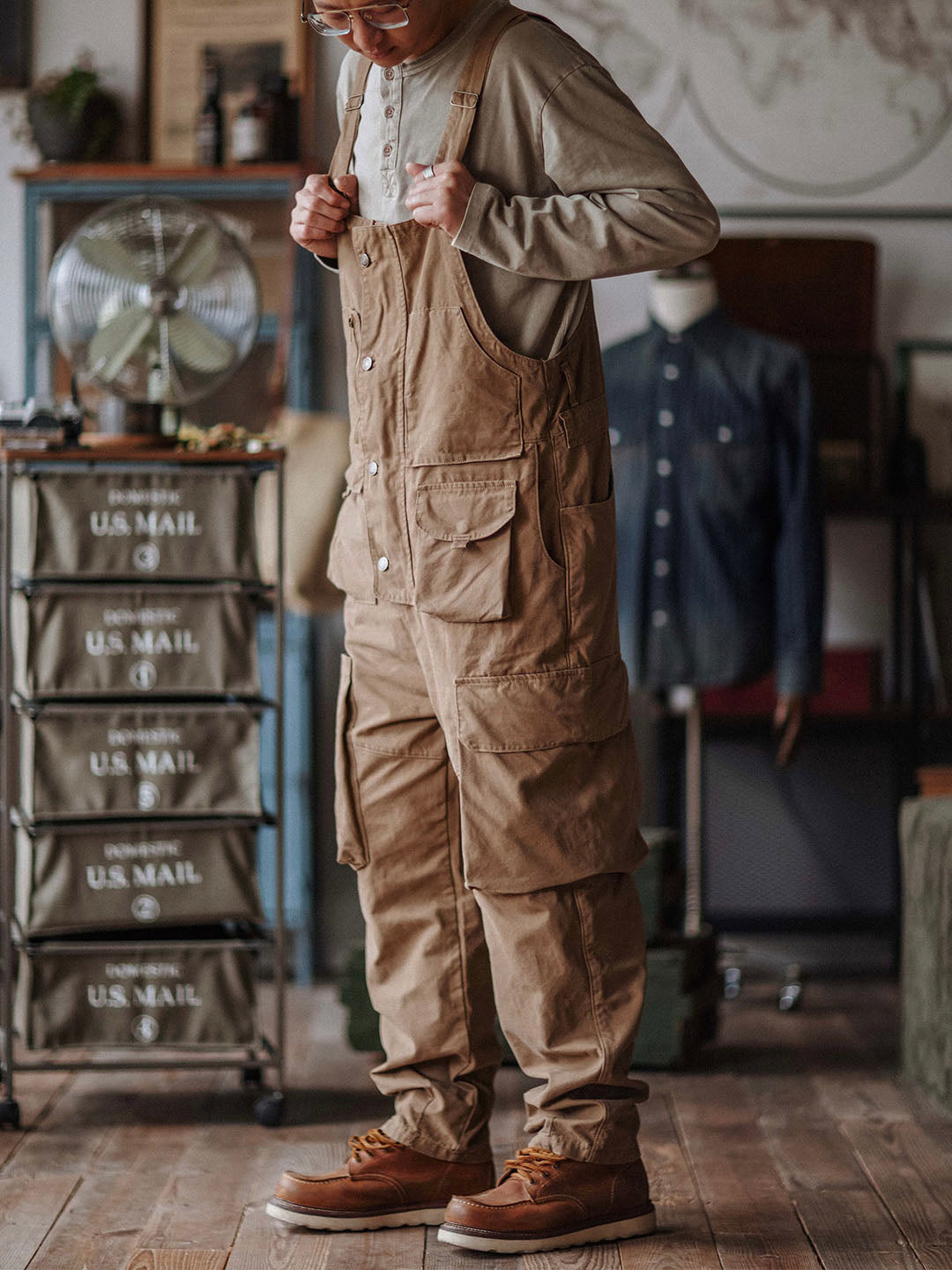 Overalls - TrendFit - Multi-Pocket Design - Casual Jumpsuit