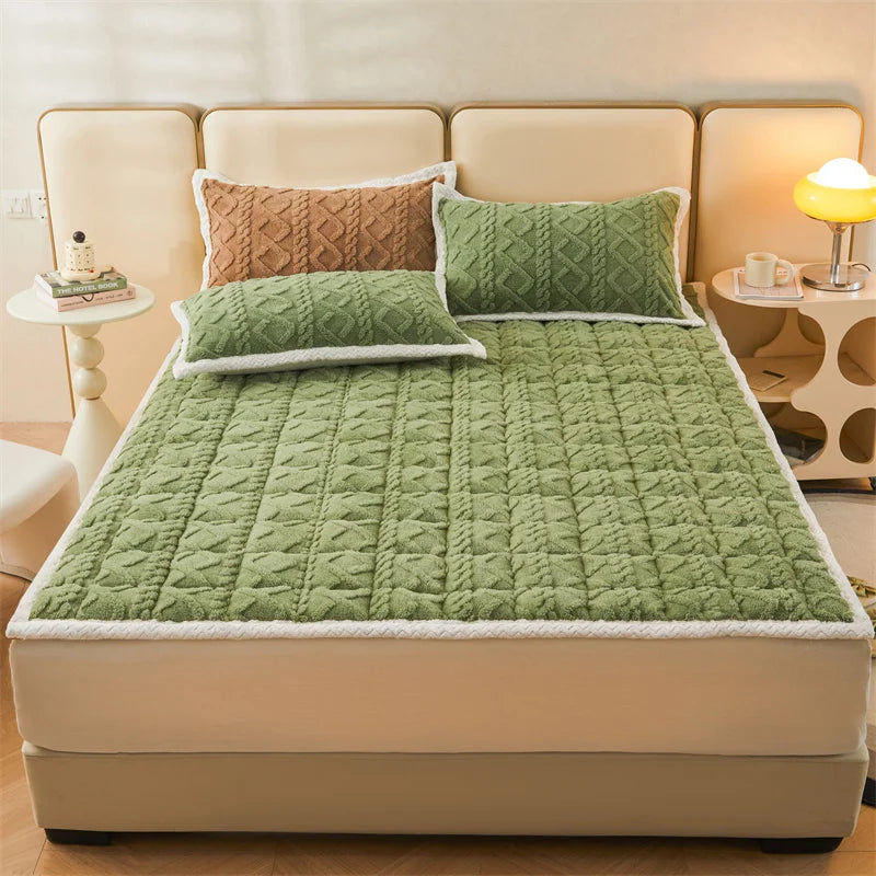 Matrasbeschermer - ComfortGuard - Gequilt Stof - Zachte Bescherming