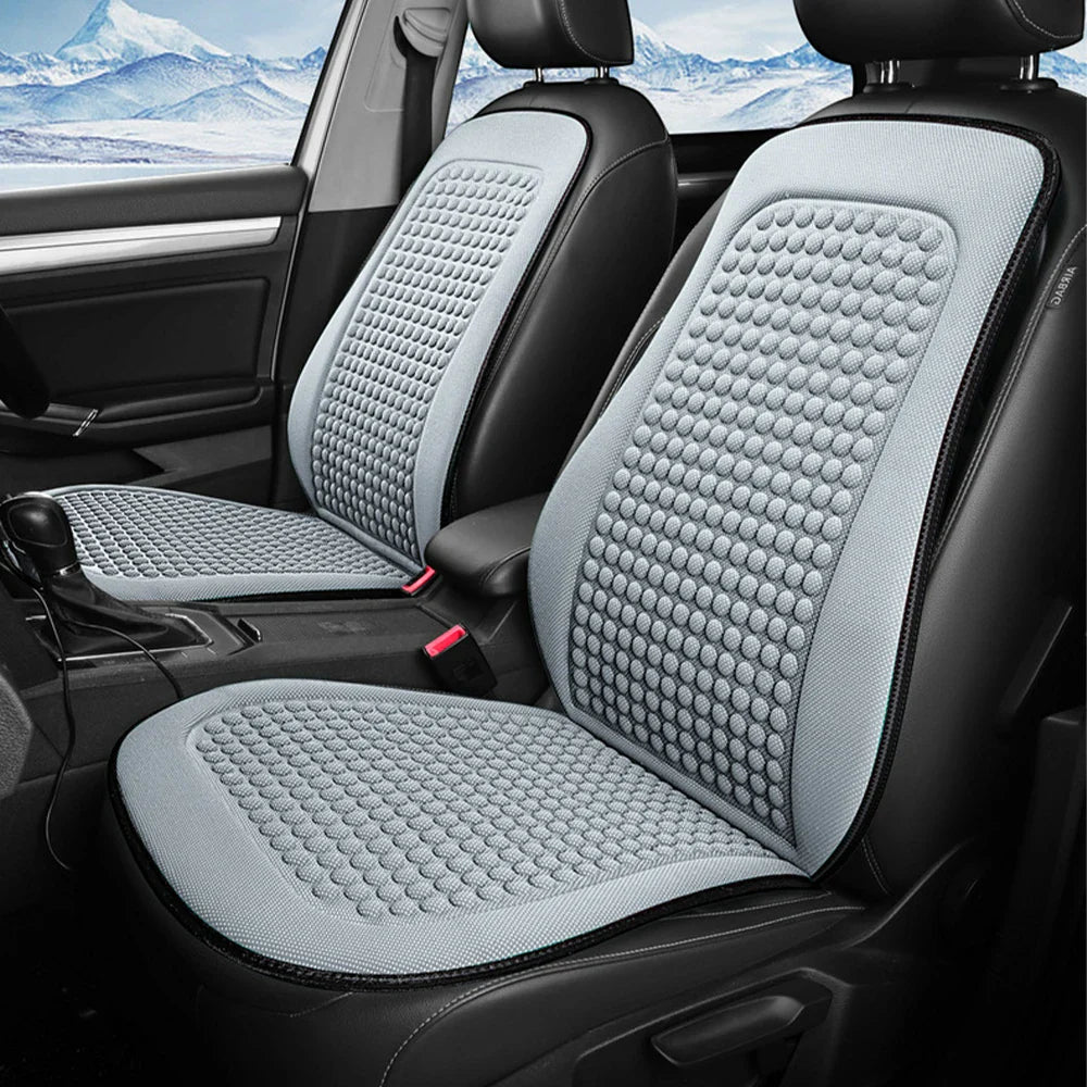 Autostoelkussen - CoolSeat - Ijszijde Stof - Ademend Comfort