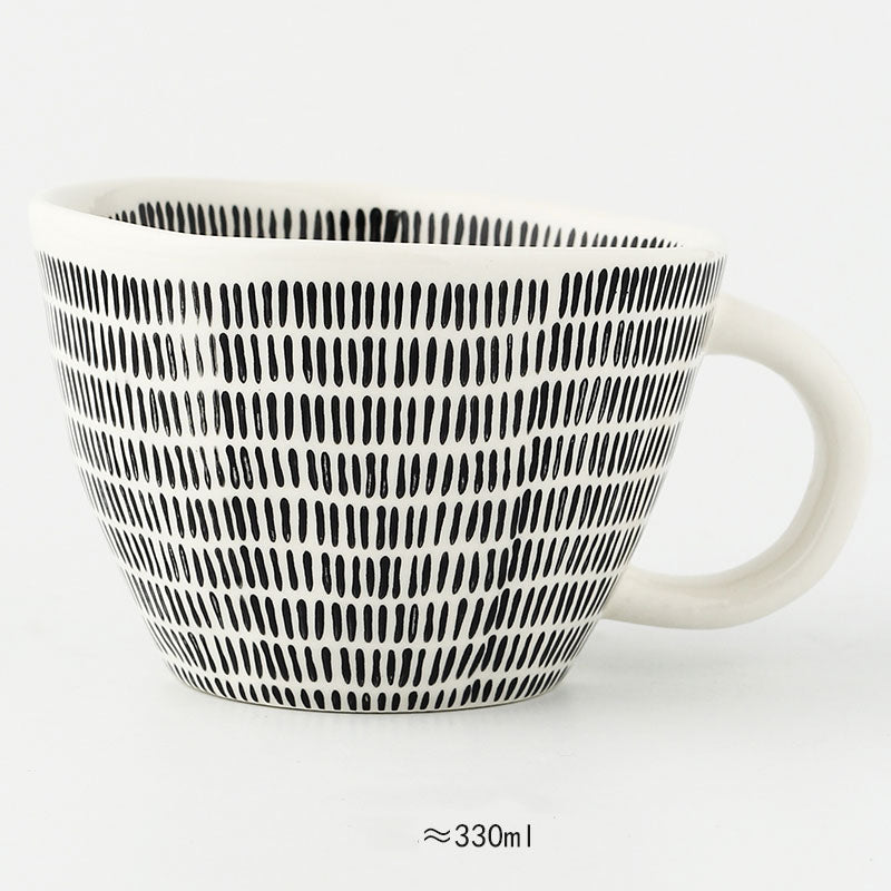 Keramische Mokken - Artistry - Handbeschilderd Design - Geometrische Patronen