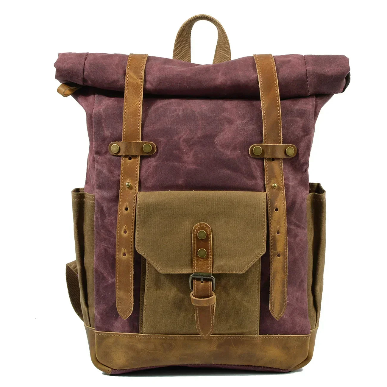 Rugzak - TrekMate - Militaire Canvas - Roltop Design