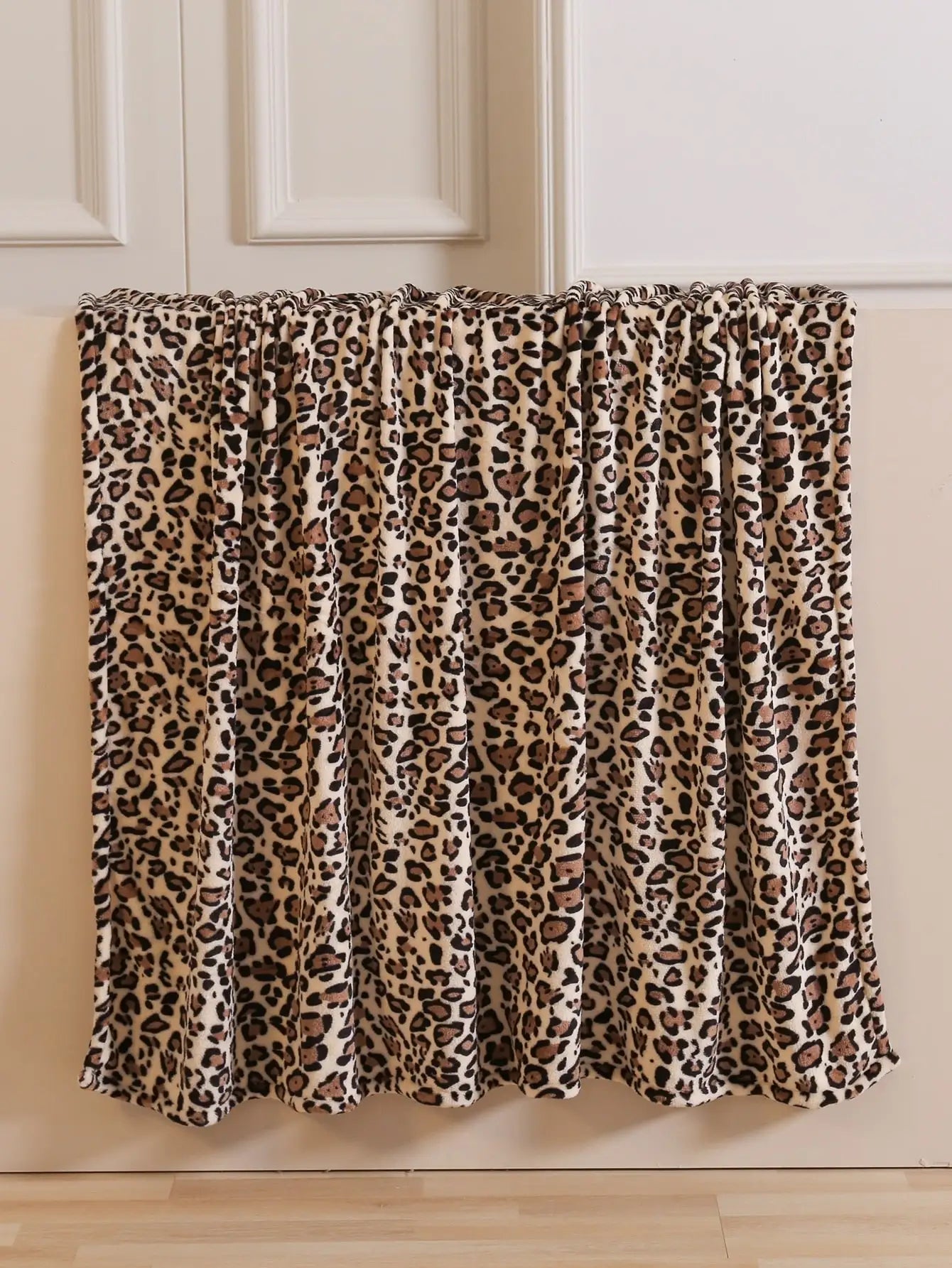 Fleece Dekentje - CozyLuxe - Luipaard Print - Zachte Comfort