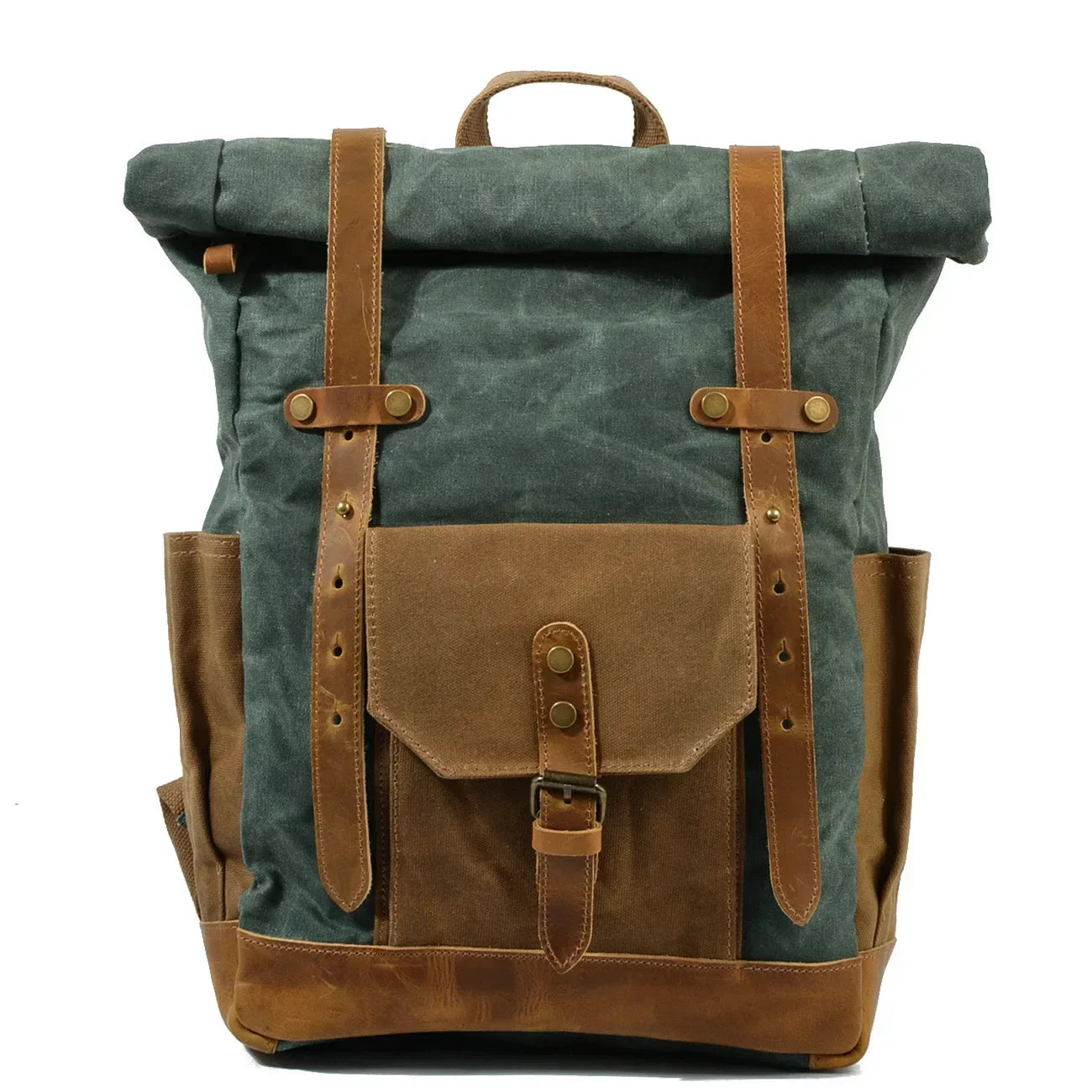 Rugzak - TrekMate - Militaire Canvas - Roltop Design