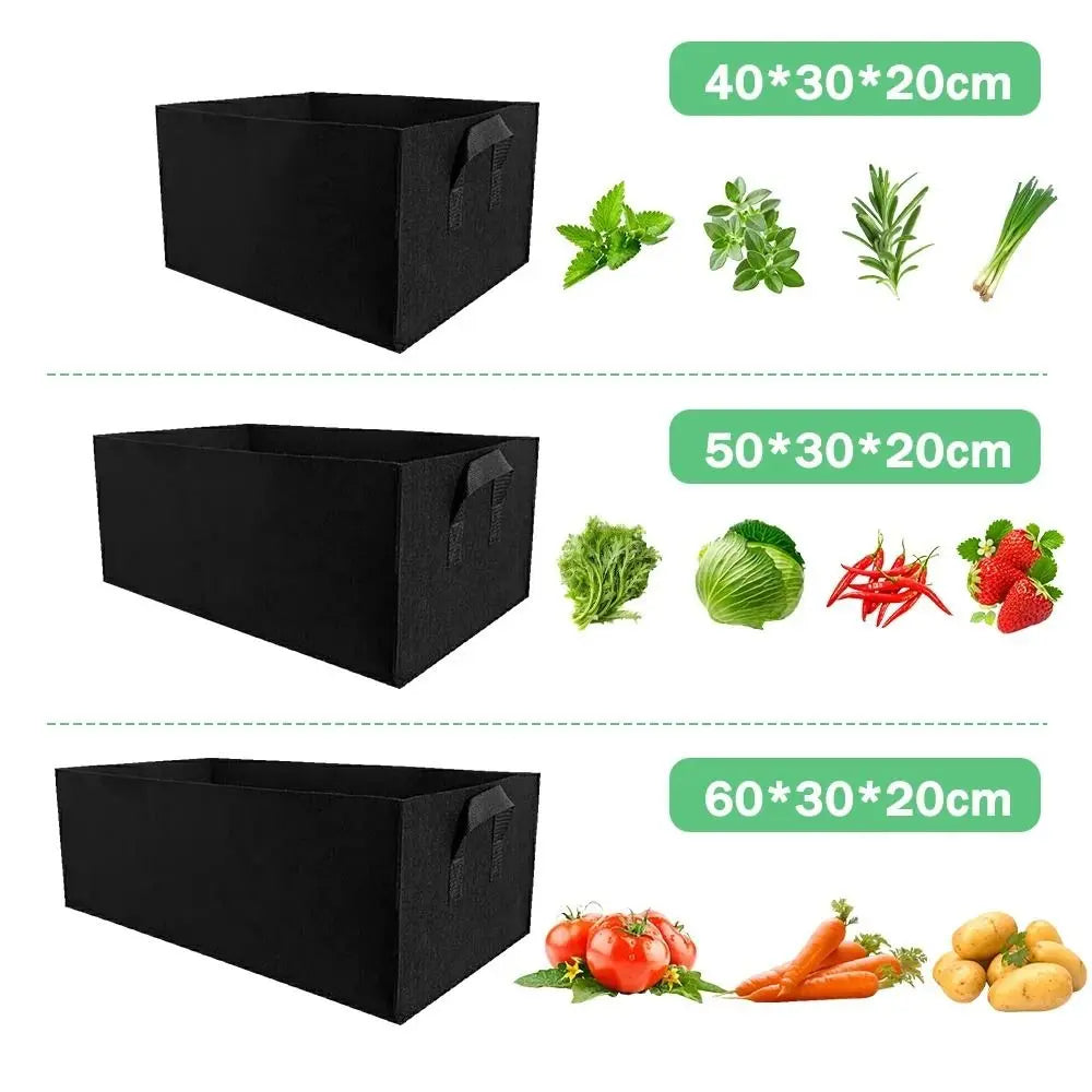 Tuinplantzak - GreenMax - Viltmateriaal - Diverse Maten Groeitas