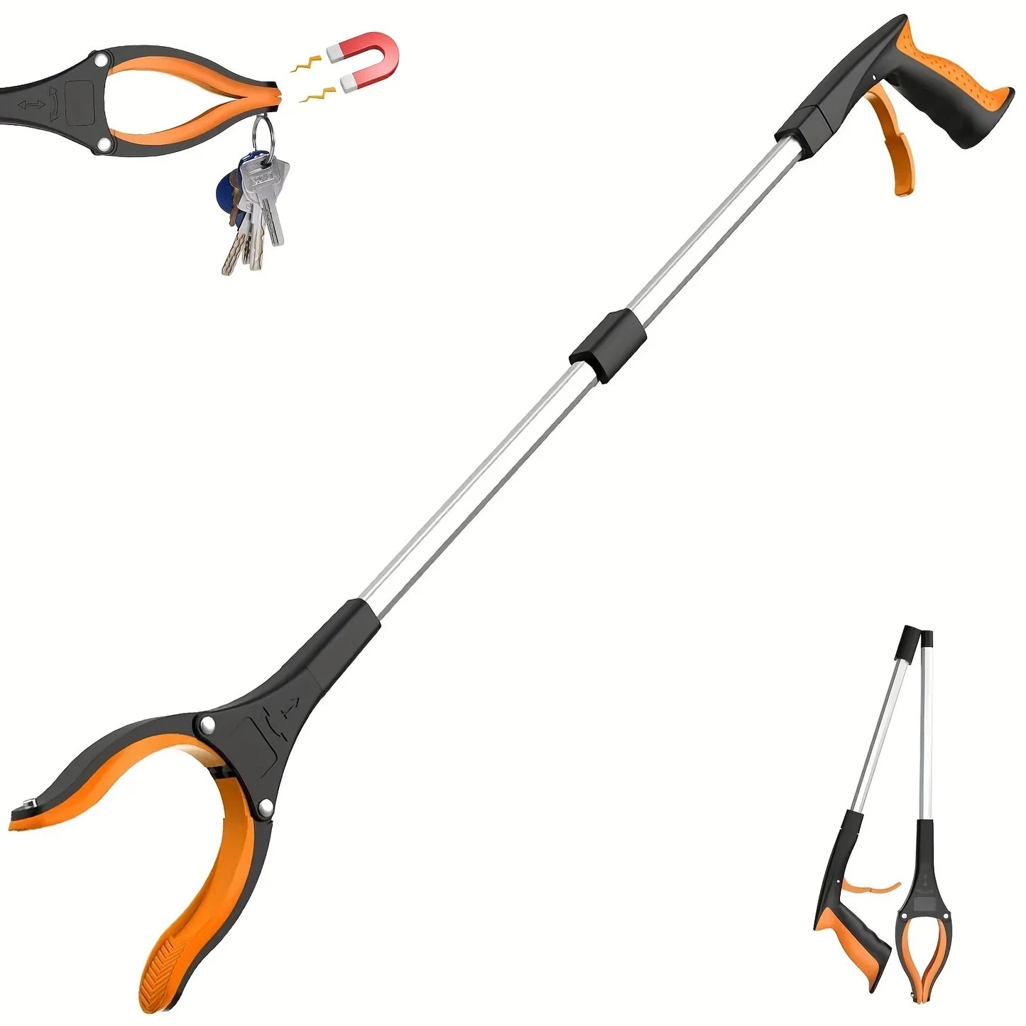 Haaltool - ReachMax - Draaibaar Hoofd - 32-Inch Lengte