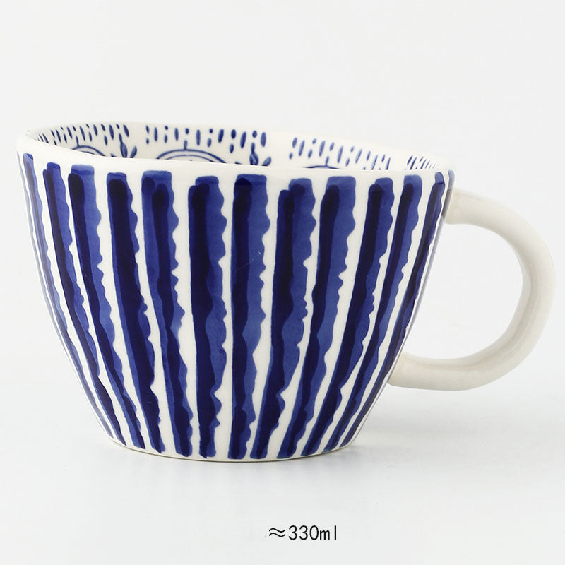 Keramische Mokken - Artistry - Handbeschilderd Design - Geometrische Patronen