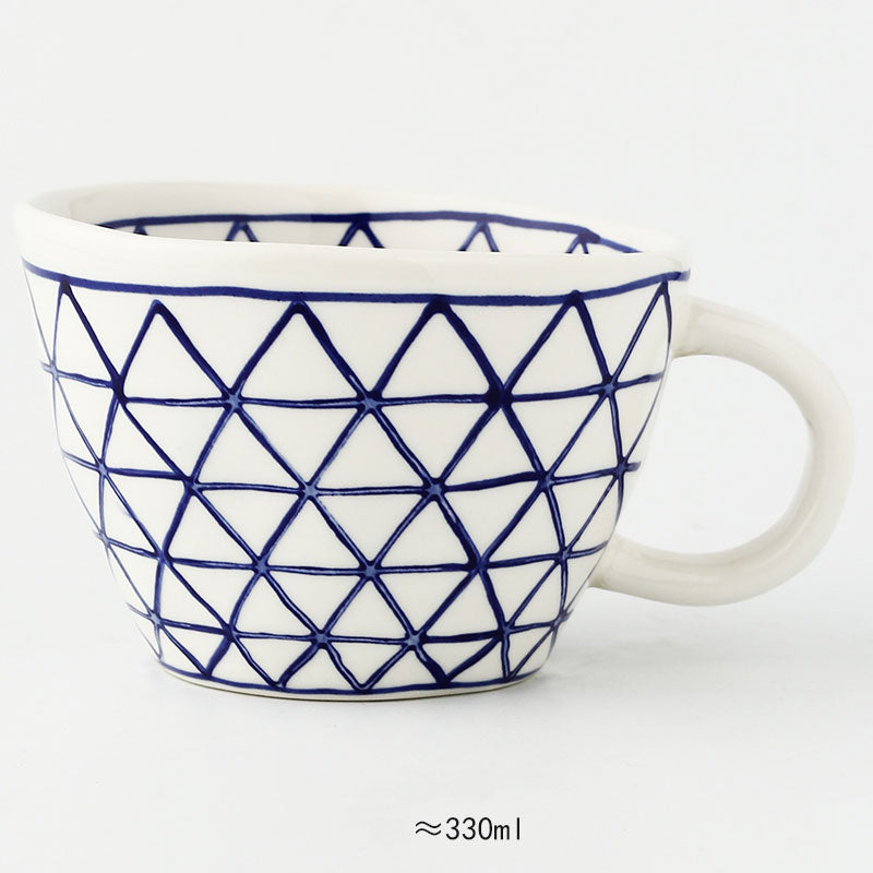 Keramische Mokken - Artistry - Handbeschilderd Design - Geometrische Patronen