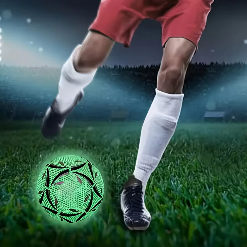 Voetbal - GlowBall - Reflecterend Design - Waterdichte Technologie