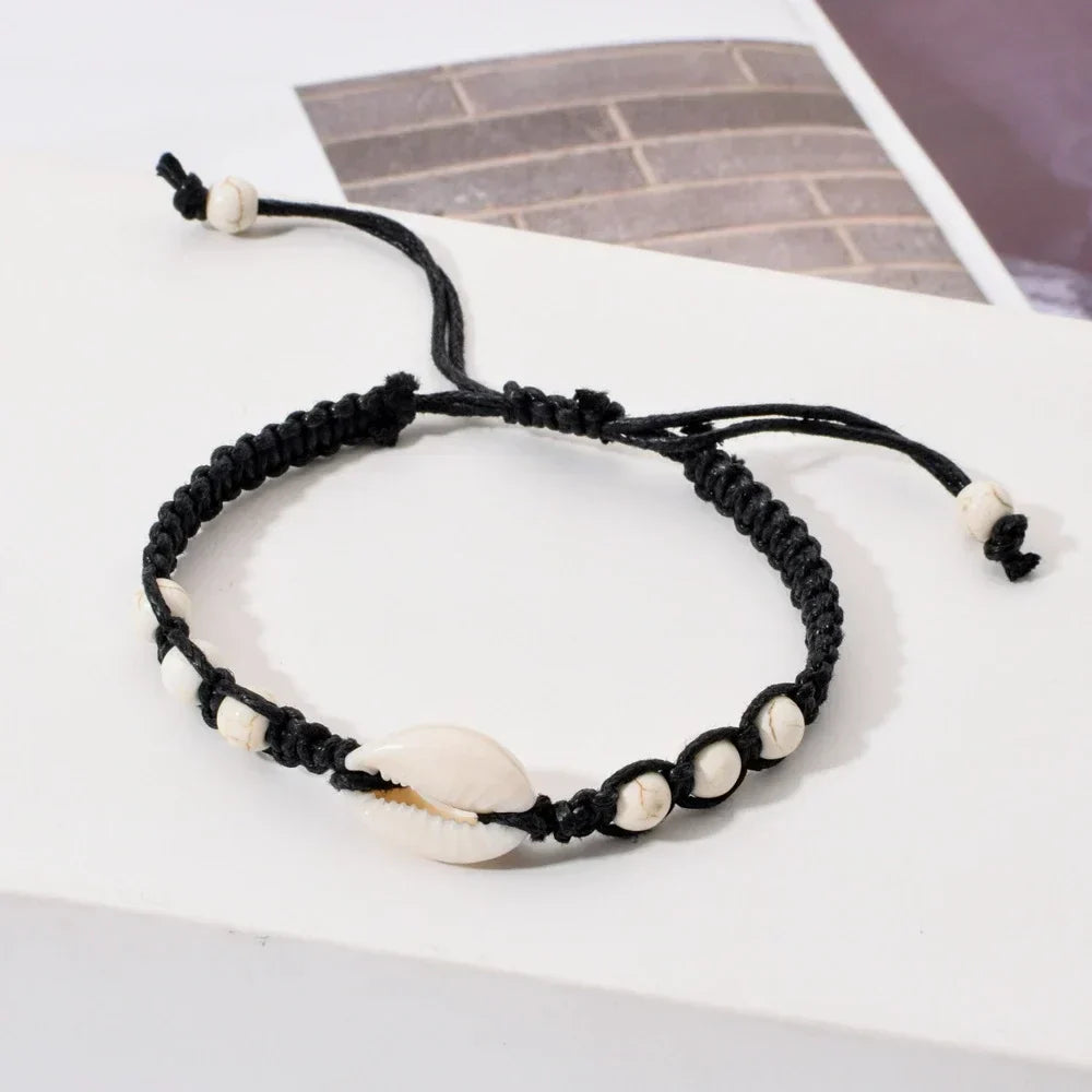 Armband - OceanWave - Sterster Charm - Vlecht Design