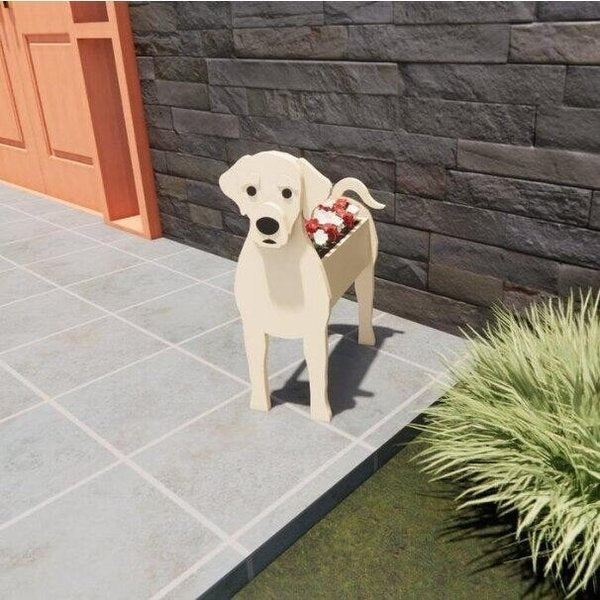 Hondenbloempot - Pawsome - Scandinavisch Stijl - Omkeerbaar Design