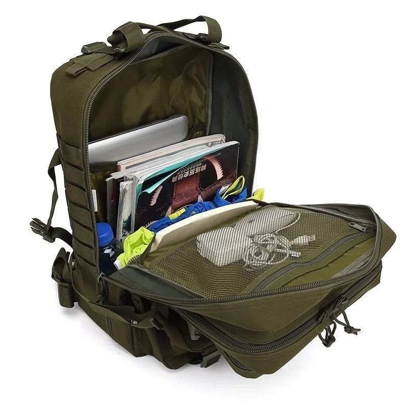 Militaire Tactische Rugzak - GearPro - Waterdicht Ontwerp - Ideaal voor Buitenavonturen