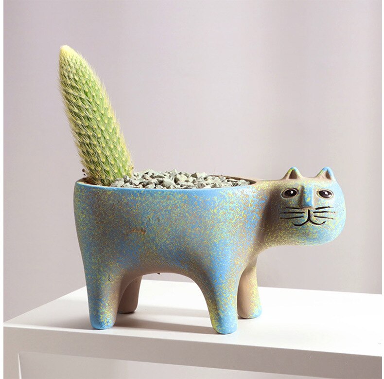 Plantenpot - CattyBloom - Keramisch Design - Decoratieve Pot