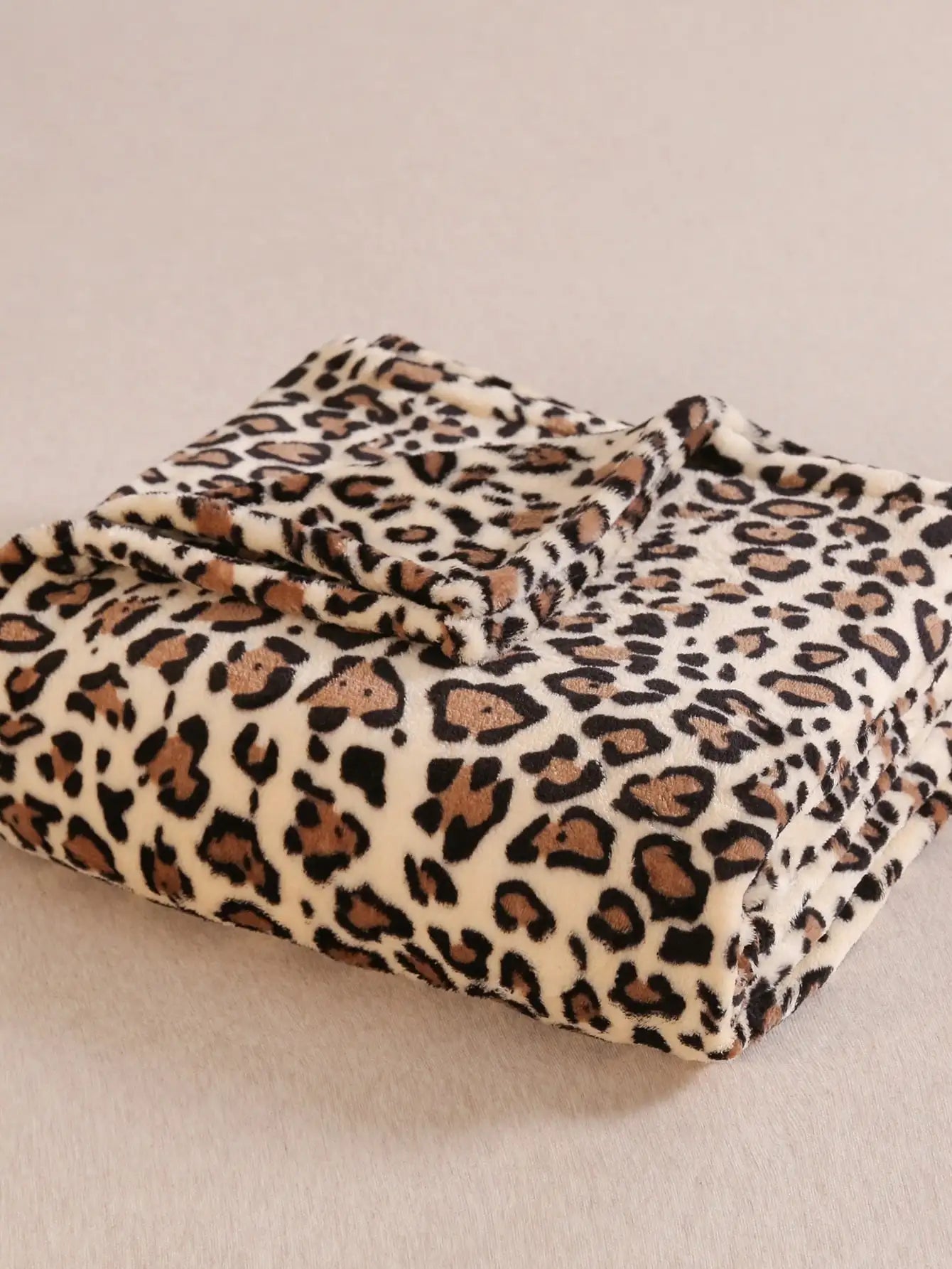 Fleece Dekentje - CozyLuxe - Luipaard Print - Zachte Comfort
