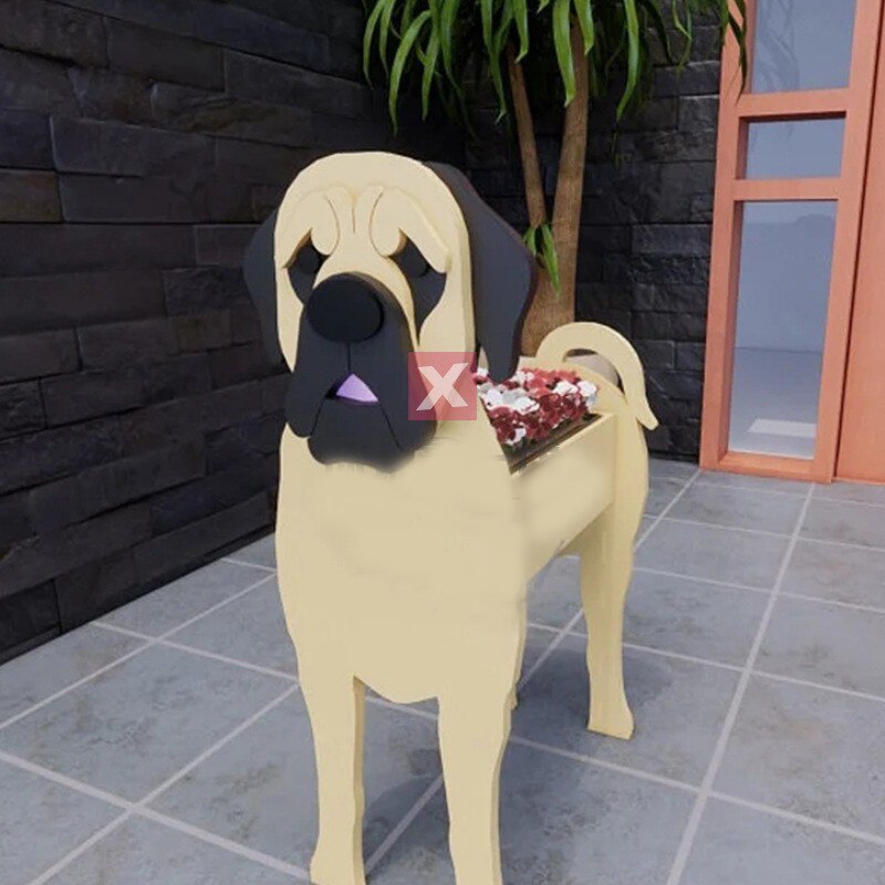 Hondenbloempot - Pawsome - Scandinavisch Stijl - Omkeerbaar Design