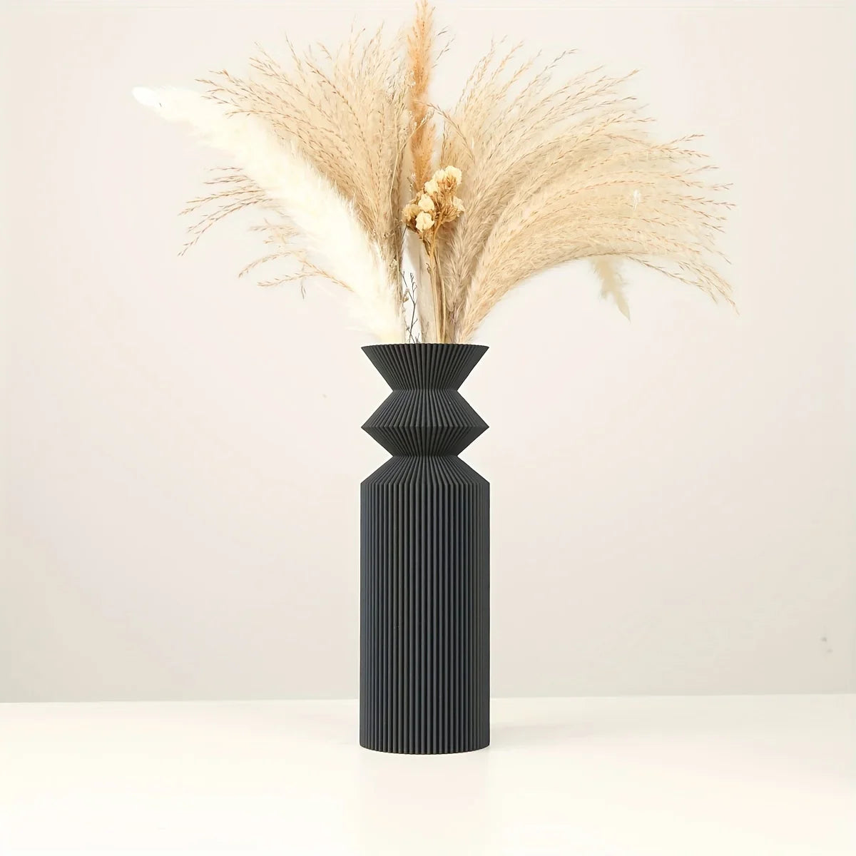 Vaas - NordicStyle - Zwart Design - Elegante Woondecoratie