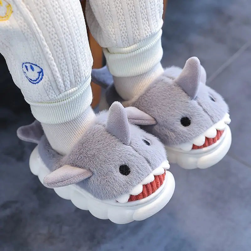 Winter Schoenen - SnuggleFit - Schattige Cartoon Hakken - Zachte Pluche Pantoffels