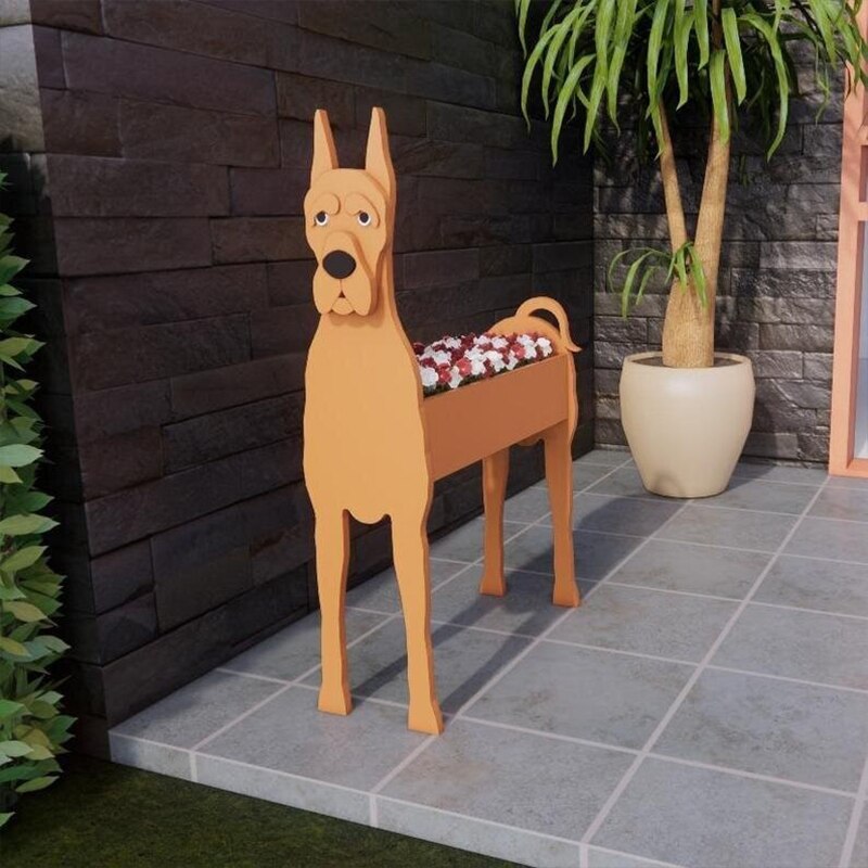 Hondenbloempot - Pawsome - Scandinavisch Stijl - Omkeerbaar Design