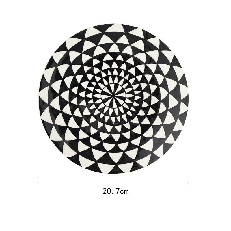 Keramische Mokken - Artistry - Handbeschilderd Design - Geometrische Patronen