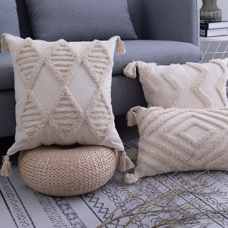 Kussenslopen - CasaLuxe - Boho Chic - Gezellige Woondecoratie