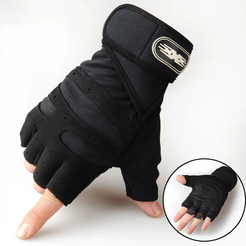 Fitness Handschoenen - PowerFlex - Schokbestendige Bescherming - Sport & Fietsen