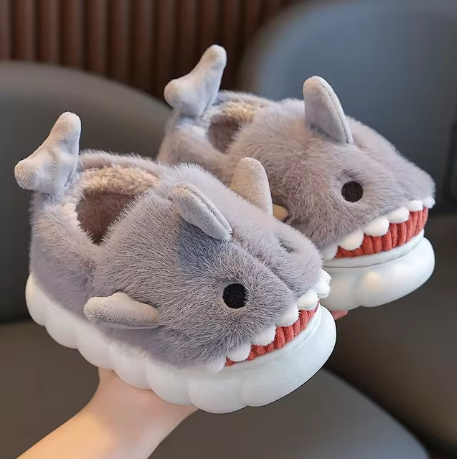 Winter Schoenen - SnuggleFit - Schattige Cartoon Hakken - Zachte Pluche Pantoffels