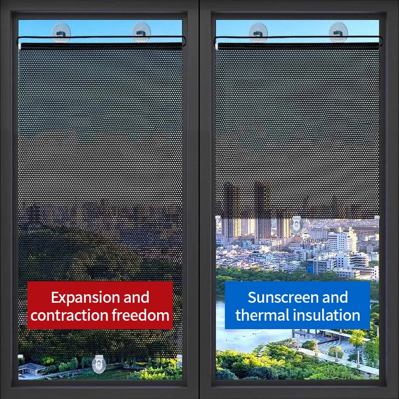 Zonnescherm Rolgordijn - FlexShade - UV Bescherming - Thermische Isolatie