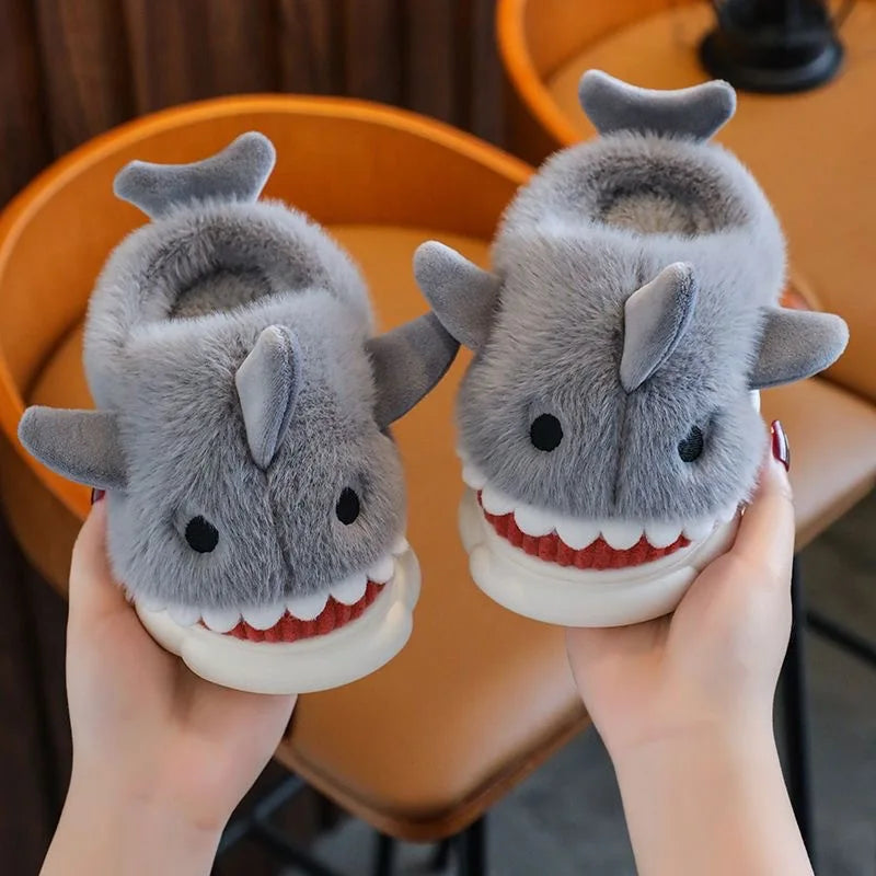 Winter Schoenen - SnuggleFit - Schattige Cartoon Hakken - Zachte Pluche Pantoffels