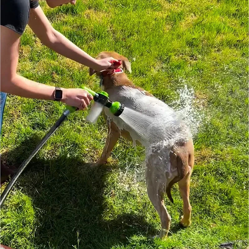 Huisdier Douche Sprayer - AquaJet - Hoge Druk Mondstuk - Verstelbare Reiniging