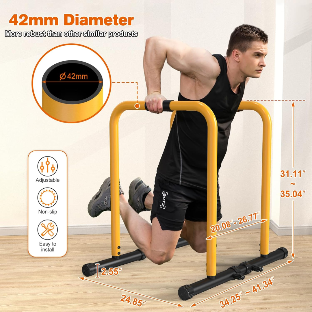 Dipstation - FlexFit - Stevig ontwerp - Push-Up Stand