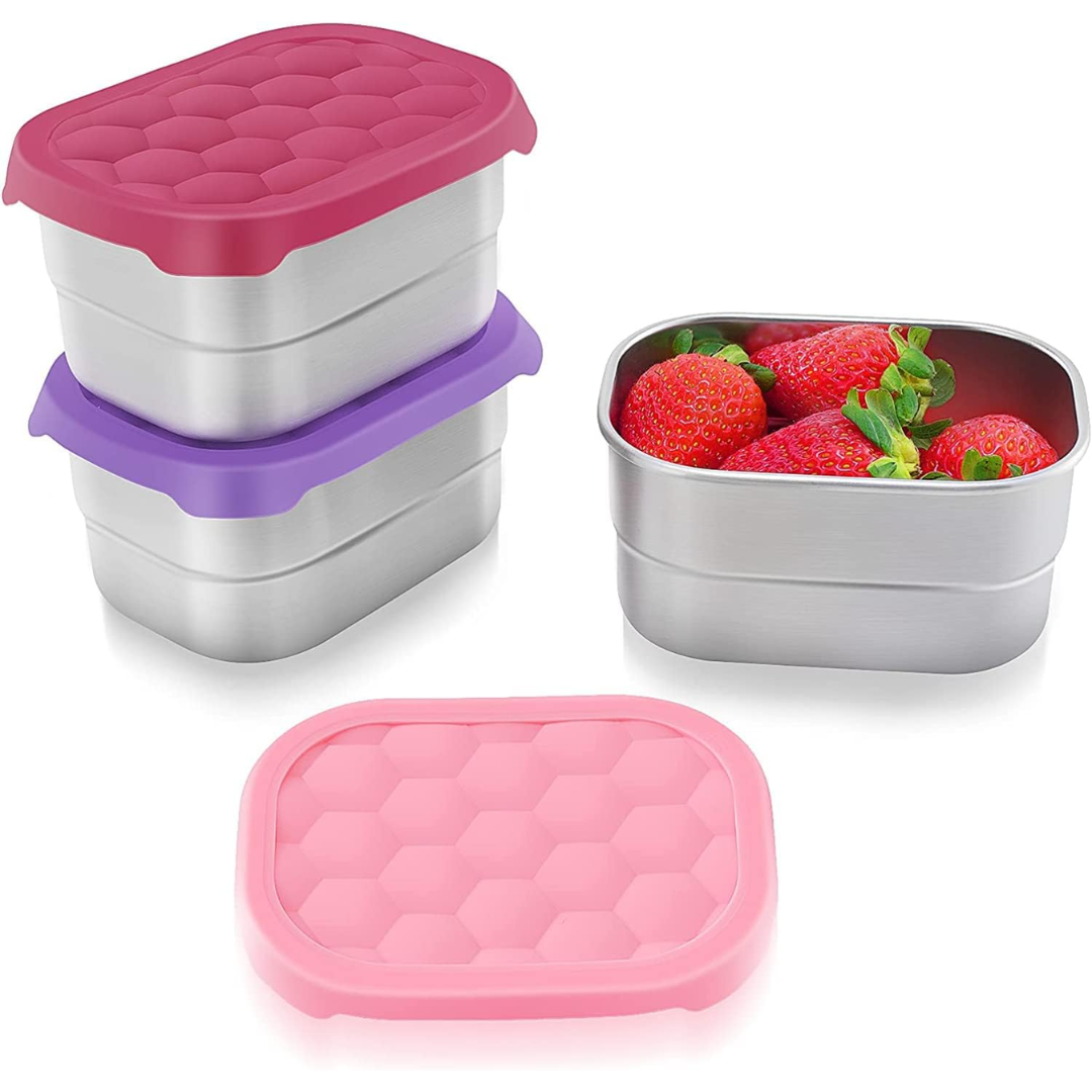 Roestvrijstalen Snackcontainers - SnackMate - Lekvrij - Milieuvriendelijk