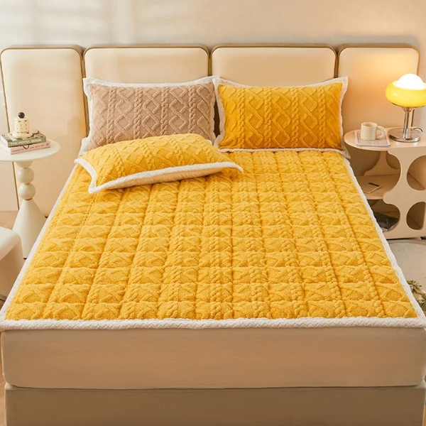 Matrasbeschermer - ComfortGuard - Gequilt Stof - Zachte Bescherming