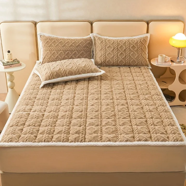 Matrasbeschermer - ComfortGuard - Gequilt Stof - Zachte Bescherming