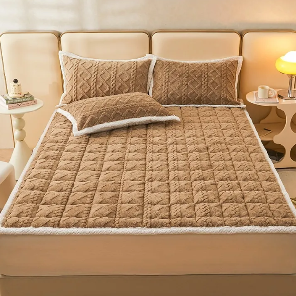 Matrasbeschermer - ComfortGuard - Gequilt Stof - Zachte Bescherming