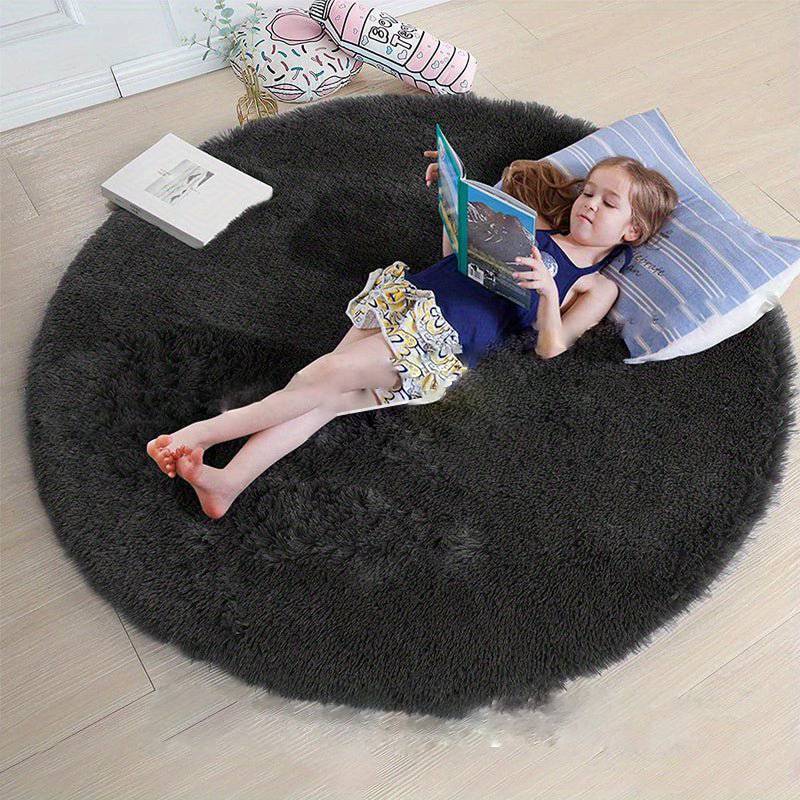 Ronde Pluche Vloerkleed - FluffiLux - Ultrafijn Zacht - Vervaagbestendig