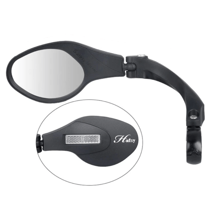 Fiets Achteruitkijkspiegel - VisionMax - Verstelbare Hoek - Breed Bereik Reflector