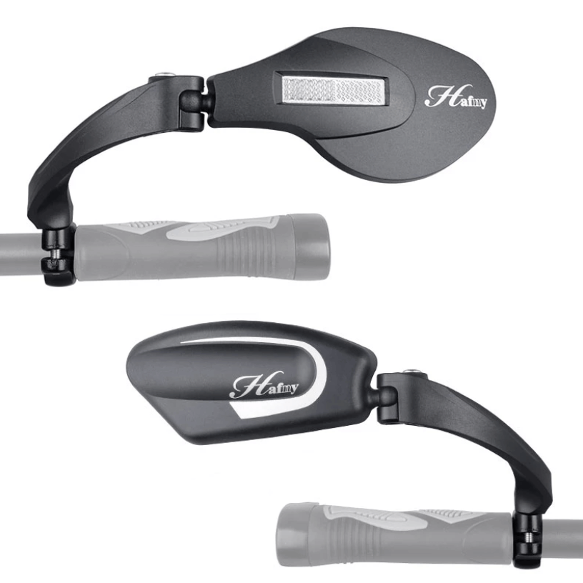 Fiets Achteruitkijkspiegel - VisionMax - Verstelbare Hoek - Breed Bereik Reflector