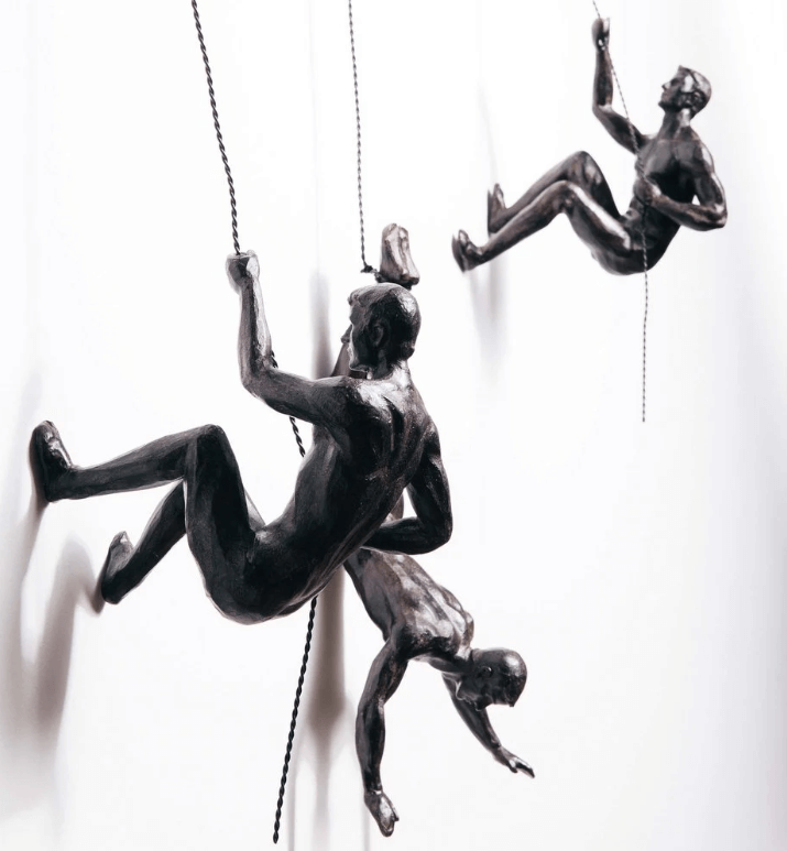 Muurdecoratie - ClimbCraft - 3D Kunst - Creatieve Woondecoratie