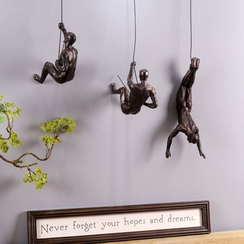 Muurdecoratie - ClimbCraft - 3D Kunst - Creatieve Woondecoratie