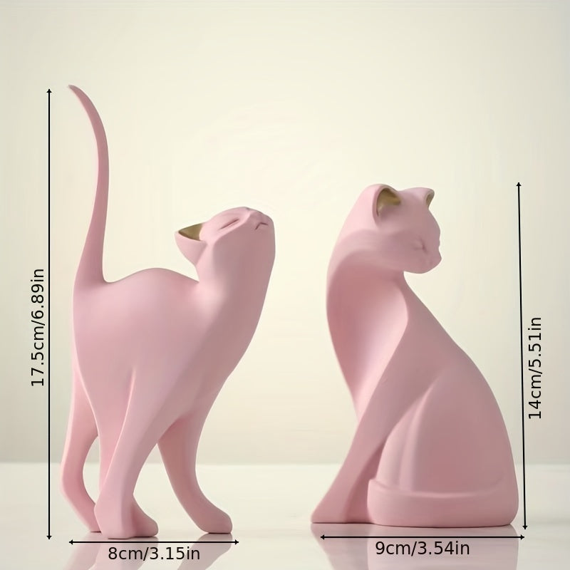 Kat Figuren - LuxePaws - Elegante Design - Woondecoratie