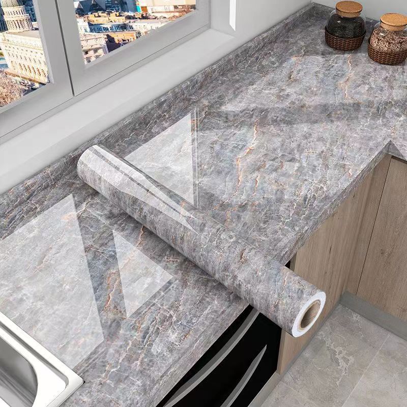 Zelfklevende Behang - LuxeMarble - Oliebestendig - Waterdichte PVC
