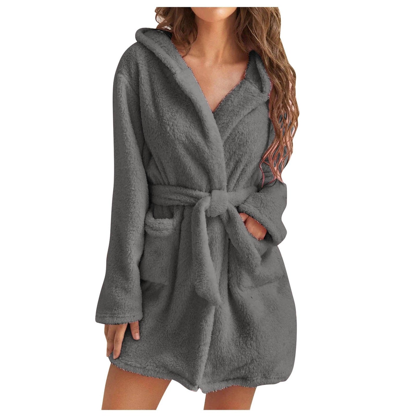Badjas - PlushEase - Gevoerde Comfort - Winter Warmte