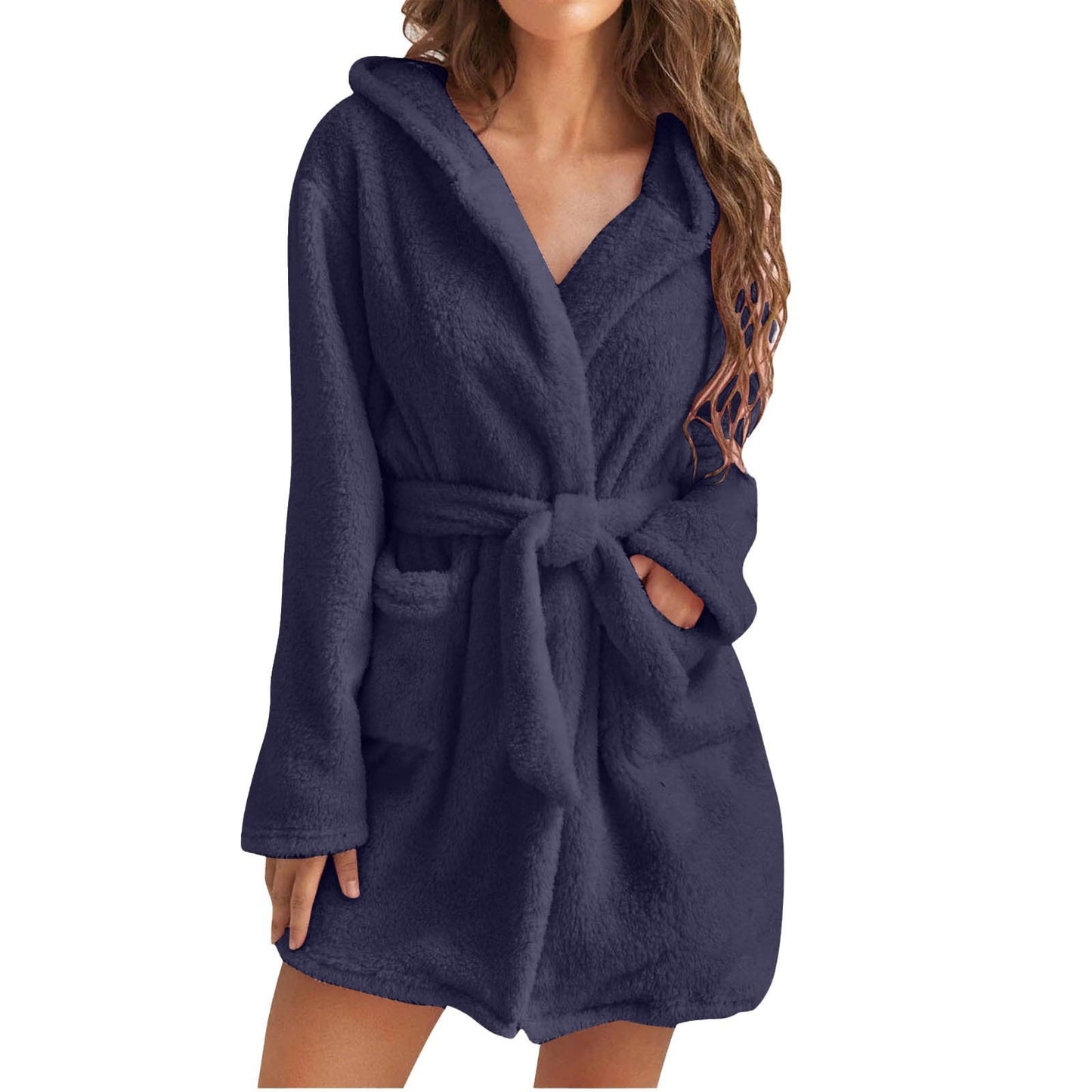 Badjas - PlushEase - Gevoerde Comfort - Winter Warmte