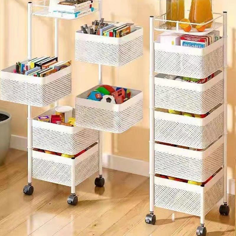 Keuken Organizer - SpaceMax - Draaiend Rek - Roestvrijstaal