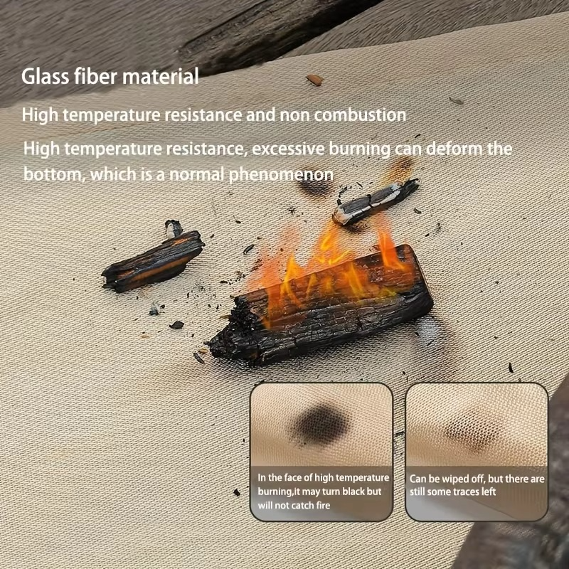 Vuurvaste Mat - FlameGuard - BBQ Bescherming - Hittebestendig
