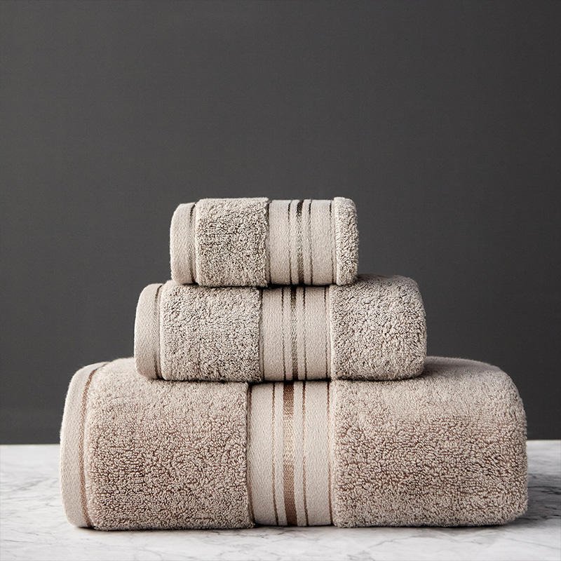 Katoenen Handdoeken - LuxeWeave - Zachte Absorptie - Premium Badset