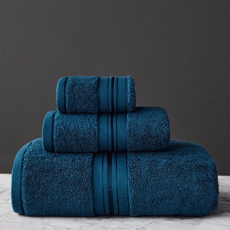 Katoenen Handdoeken - LuxeWeave - Zachte Absorptie - Premium Badset