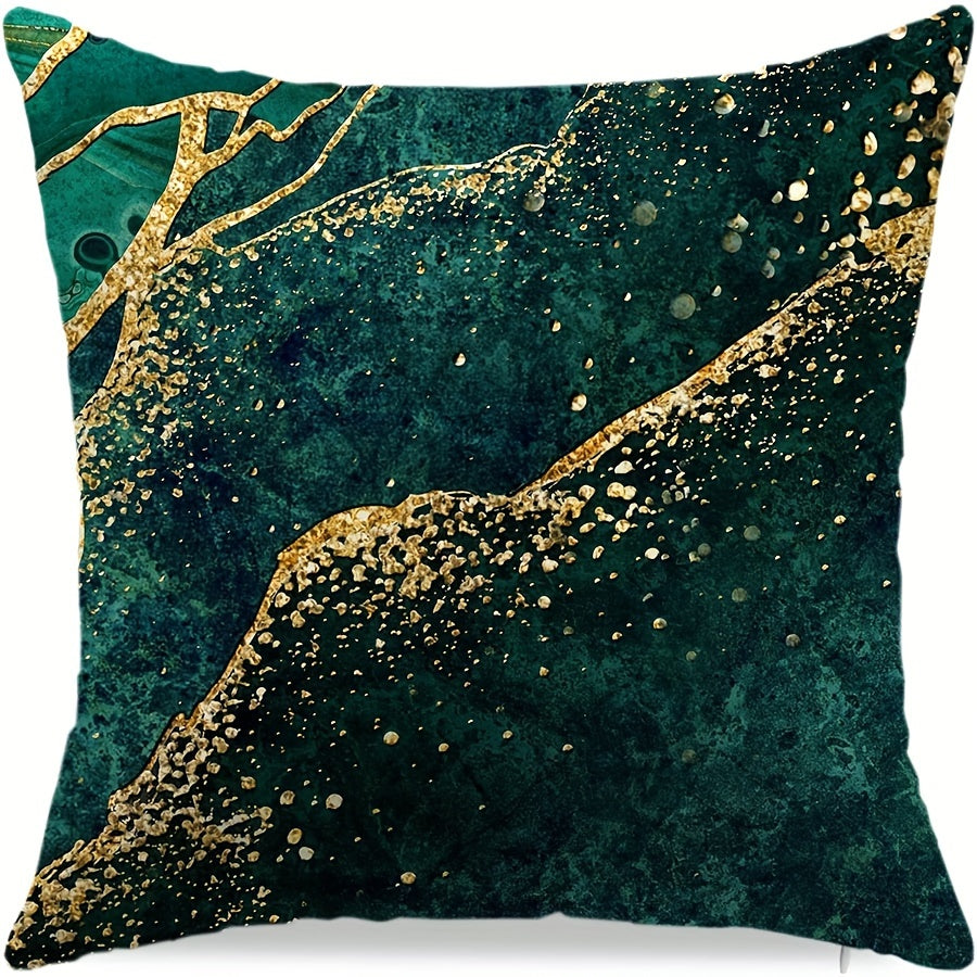 Kussenhoezen - CozyHome - Decoratief Set - Smaragdgroen