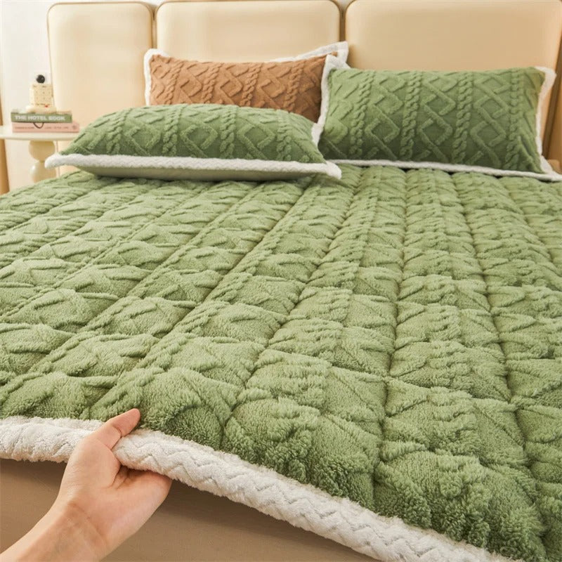 Matrasbeschermer - ComfortGuard - Gequilt Stof - Zachte Bescherming