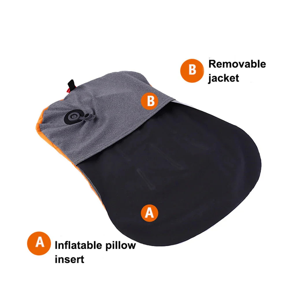 Opblaasbaar Reiskussen - AirRest - Comfortabel Ontwerp - Nekverlichting