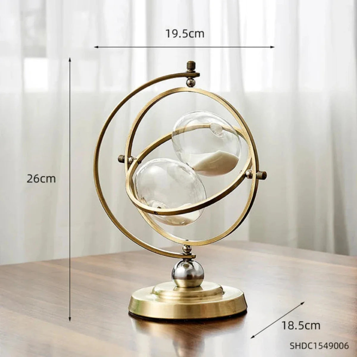 Zandloper - TimeCraft - Elegante Design - Scandinavisch Decor